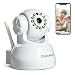 Produktbild Wlan IP Kamera Indoor HD WIFI Überwachungskamera Netzwerkkamera IP Cam,IR Infrarot Nachtsicht Bewegungsmelder Sicherheitskamera,720P PTZ 4X Zoom P2P, 2-Wege Audio mit Baby Monitor,unterstützt Fernalarm und Mobile App Kontrolle-Weiß