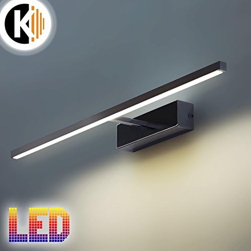 Anna LED Wall Light 12 W – 414lm Chrome IP20 Warm White 4000 K Wall Lamp Mirror Light Picture Lamp Garden/Hallway Light 230 V