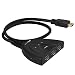 Produktbild HDMI Switch, Balhvit® HDMI Verteiler, 4K HDMI Switch Unterstützen 4K 3D Full HD 1080P, Vergoldet 3 In 1 Out HDMI Umschalter Switcher Für HDTV, Blu-Ray, Cable Box, PS3 PS4 PS4 Pro, Xbox 360 One etc