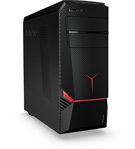 Lenovo ideacentre Y700 Desktop PC (Intel Skylake Core i7-6700, 4,0 GHz, 16 GB RAM, Hybrid: 120 GB SSD + 2008 GB SSHD, NVIDIA GeForce GTX 960/2 GB, DVD, Windows 10) schwarz - 2
