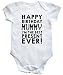 HippoWarehouse Happy Birthday Mummy I'm The Best Present Ever! baby vest boys girls