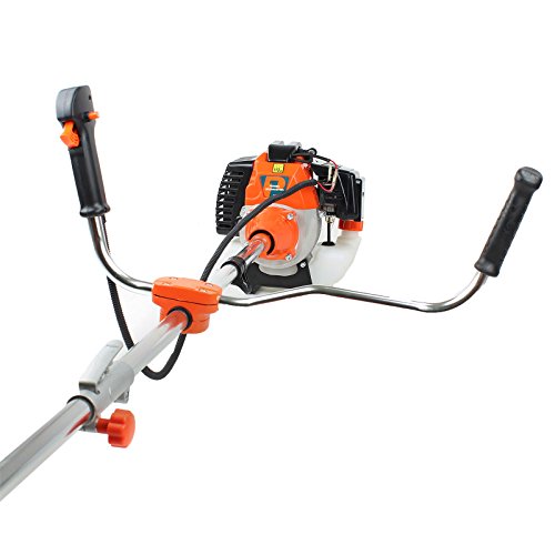P1PE P5200BC 52 Cc Hyundai Powered Petrol Grass Trimmer and Brushcutter, Orange