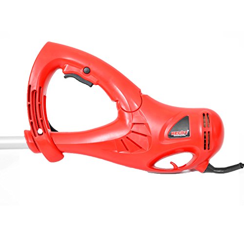 HECHT Elektro-Motorsense 1238 Rasen-Trimmer Freischneider (1200 Watt, inkl. Fadenspule, 3-Zahnmesser und Tragegurt) - 3