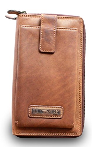Preisvergleich Produktbild Hill Burry Leder Organizer Kreditkartenetui Reisebrieftasche Flug Brieftasche