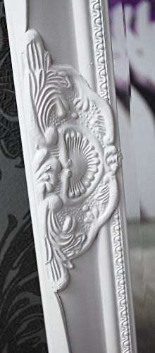 Spiegel Wandspiegel weiß Barock TABEA 100 x 50 cm - 4