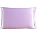 Produktbild Emmet 100% Maulbeere Silk Kissenbezug 22 Momme mit Versteckter Reißverschluss-Kissenhülle für Haar und Haut 1Stück / Packung helles Lila (50 x 75 cm)