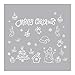 Produktbild YouN Frohe Weihnachten Schneeflocke Wandaufkleber Home Showcase Windows Decals Decor