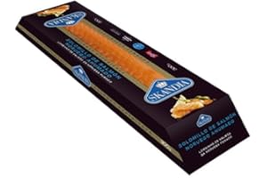 COSECHA PRIVADA Salmón Noruego Ahumado - Envío 24 h - Solomillo de Salmón Ahumado 300g (Solomillo 300g)