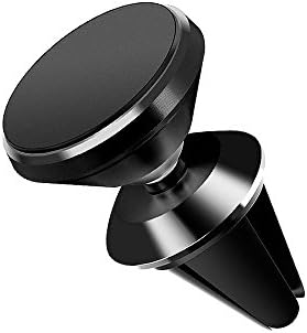 BACAMA Phone Stand Holder Air Vent Magnetic Car Cradle Mount 360 Degree Rotating Zinc Alloy Kickstand for iPhone X / 8 / 8Plus 7 / 7Plus 6 / 6s Plus, Galaxy, Sony, Huawei