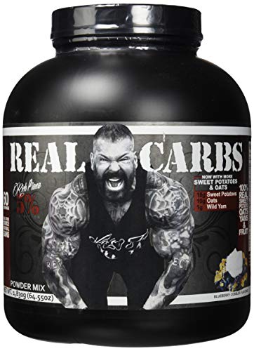 5% Nutrition - Rich Piana Real Carbs Blueberry Cobbler Ohne Pfand, 1800 g