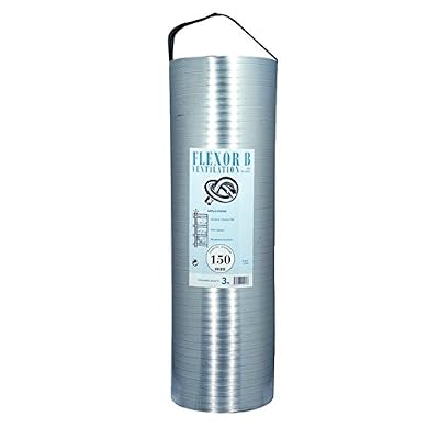 ISOTIP-JONCOUX 641125 Flexor Ventile 3 M, Inox, Diamètre 125 EMB