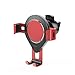 Produktbild YLJYJ Handy Autohalterung Lüftung Handyhalterung Auto Universal KFZ Handy Halter 360 Drehbar Air Vent Phone Holder kompatibel mit iPhone X XS XR, Samsung S10 S9 S8, red