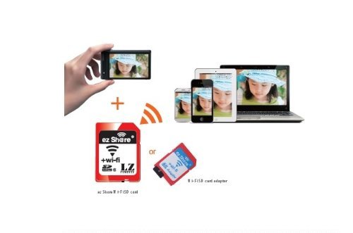 ez Share Wifi SD-Speicherkartenadapter für DC / DV / DSLR / DPF, etc. zur Verfügung … - 2