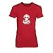 Produktbild Party Pilz - Damen T-Shirt, Größe: M, Farbe: rot