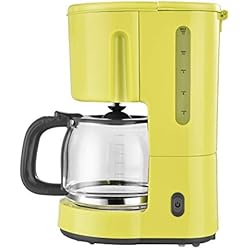 Efbe-Schott Cafetière à Filtre avec Capacité de 1.5 L, Verseuse en verre, Jusqu'à 10-12 Tasses, 900 W, Jaune, SC KA 1080.1 GLB