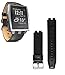Produktbild BlueBeach® Pebble Steel Smart Watch Lederband Armband