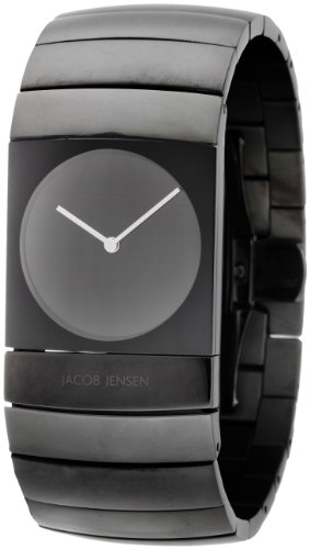 JACOB JENSEN Herren-Armbanduhr JACOB JENSEN ARC SERIES Analog Quarz Titan 572 JACOB JENSEN Herren-Armbanduhr JACOB JENSEN ARC SERIES Analog Quarz Titan 572