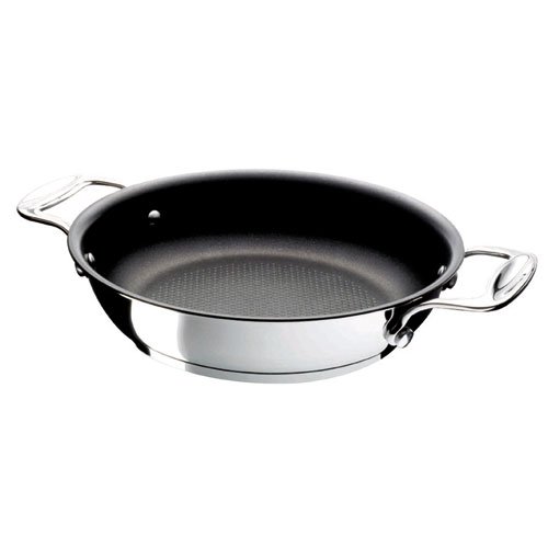 Bekaline 12060064 Chef Plat à Oeufs en acier inoxydable intérieur revêtu 16 cm