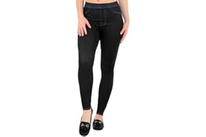 UC Ex Famous Store Pull On Jeans for Women UK 6-22, High Waisted Jeans Women Stretchy Ladies Jeans Skinny Denim Jeans Women Jeggings for Women UK