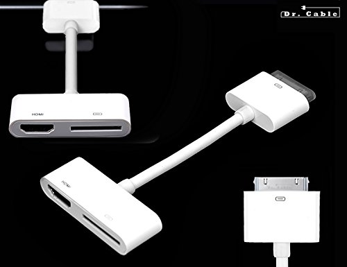 Apple HDMI Digital AV Adapter. Verbinden Sie Ihr iPhone 4/4S Und iPad 1/2/3 Um Ihre HD-Gerät und Ladegerät zur gleichen Zeit - 4