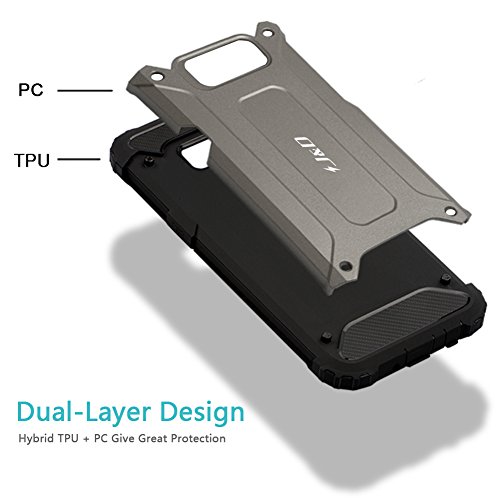 Galaxy S8 Funda J D Armadura Delgada Doble Capa Protecci n Pesada H brida Resistente Funda Protectora y Robusta para Samsung Galaxy S8 - Oro reviews Galaxy S8 Funda J D Armadura Delgada Doble Capa Protecci n Pesada H brida Resistente Funda Protectora y Robusta para Samsung Galaxy S8 - Oro