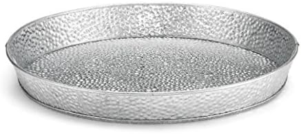 Tablecraft Galvanized Collection Round Dinner Platter 30.5cm-2PK