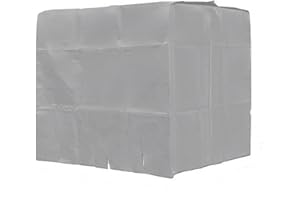 CACACOOK Cubierta de Contenedor IBC, Cubierta De Funda Protectora Contenedores Cubierta Antipolvo Capucha Protectora contra el Sol Barrel Cubierta para Lluvia Paño De Oxford 210D para Tanque Agua IBC 1000 L