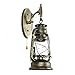 Produktbild Retro Lantern Wandleuchte mit Schalter Balkon antike Kerosin Lampe LED Industrie Wind Hotel Friseur, c