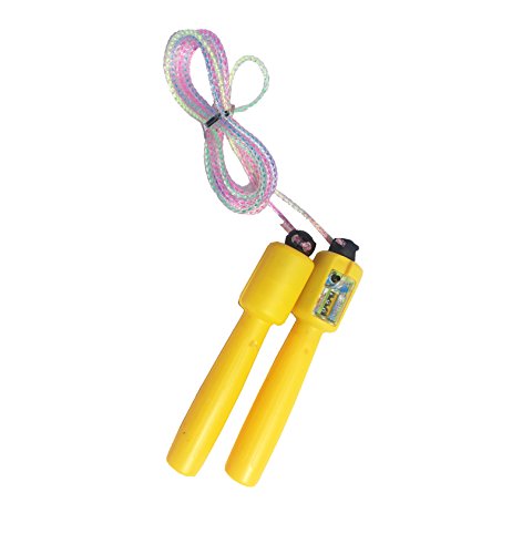 Childrens Adjustable Skipping Rope With Counter Fitness Jump Exercise Gym Training By HTUK® reviews Childrens Adjustable Skipping Rope With Counter Fitness Jump Exercise Gym Training By HTUK®