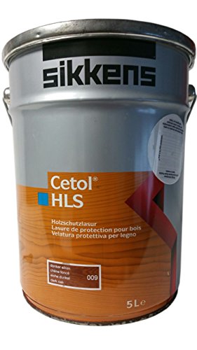 Sikkens Cetol HLS Holzschutzlasur Eiche dunkel 5 Liter, Farbe:Eiche dunkel 009
