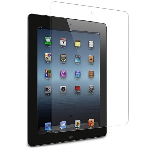 Displayschutzfolie für Apple iPad 2 / 3 / 4 Generation - Folie Kristallklar in bester Qualität inkl. Mikrofasertuch von Saxonia