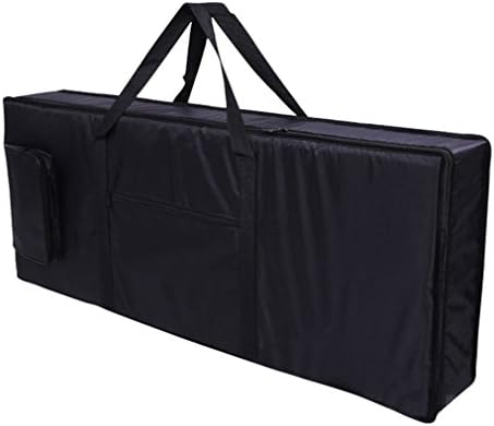 Nicsound Electric Piano Keyboard Carry Bag Portable Oxford Cloth 61 Key /76 Key Keyboard Padded Case Gig Bag