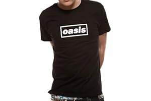 LOUDCLOTHING Oasis Logo Black T-shirt :