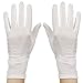 Membrane White Silk Moisturising Gloves Adult Eczema Hands Skincare One Size - Unisex