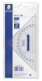 mango desmontable STAEDTLER Geodreieck Mars, Hypotenuse 160 mm, glasklar
