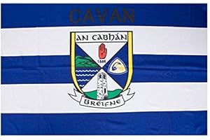 OFFICIAL IRELAND GAA crest COUNTY FLAG CAVAN 152cm x91cm very limited stock