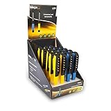 Megaled display (24 unidades/display) boli led pocket torch