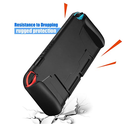 Preisvergleich Produktbild TAOtTAO Schutzhülle Stoßdämpfende Abdeckung Weiche Kieselgel-Hülle für Nintendo-Schalter Stoßfeste Schutzhülle