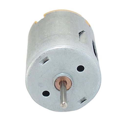 DC Motor – TOOGOO(R)8000 RPM 9V 68mA Hohem Drehmoment magnetisch Zylindrische Mini DC Motor Silber - 2