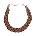 New Style Braid Plaited Chunky Hair Headband (Ginger/fire Red)