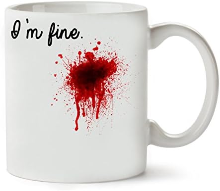 I'M Blood Splash Fashioned Classic Tea Coffee Mug