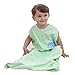 Produktbild schlafsack baby sommer mädchen junge Frühling schlafanzug baumwolle dünner neugeboren Eule Grün - 0.5 tog. (110CM (12-36 monate), Eule Grün)