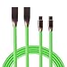 Produktbild Micro USB Kabel, Baokai 2 Stück High Speed 92cm Zink-Legierung Micro USB Kabel Ladekabel Datenkabel Aufladen Datenkabel für Samsung galaxy S7/S7 Edge/S6/S6 Edge, Galaxy A3 2016/A5 2016, Huawei P9/P8 , Sony Z3/Z3 compact ,Nexus, Android Smartphones - Grün