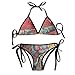 Produktbild Gxdchfj Women's Cactus Jack Sexy Bikini Swimsuit Suit Set Triangle Swimwear