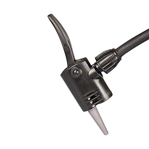 Gregster Fahrrad Luftpumpe, Standluftpumpe mit Manometer und Universal Doppelpumpenkopf, inkl. Adapter Set - 5