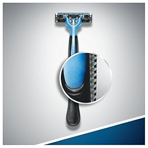 Gillette Blue3 Disposable Razor for Men with Pivoting Head, Pack of 8 Razors - Image 6