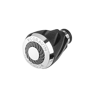 Coravin Aérateur acier inoxydable, gris, 10,7 x 7,5 x 3,5 cm