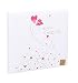 Produktbild Goldbuch Gästebuch mit Lesezeichen, Flying Hearts, 25 x 23,5 cm, 176 chamoisfarbene Blankoseiten Schreibpapier, Efalin, Weiß, 50155