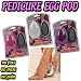 Produktbild BRAND NEW LADIES PEDICURE PED EGG POD FEET FOOT CARE DRY SKIN KIT SET EMERY BOARD PAD