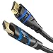 Price comparison product image KabelDirekt 1m 4K Ultra High Speed HDMI cable compatible with (4K@120HZ HDMI Cable, HDMI to HDMI, 1080p FullHD, UHD, Ultra HD, 3D, ARC, PS4, XBOX, HDTV) TOP Series